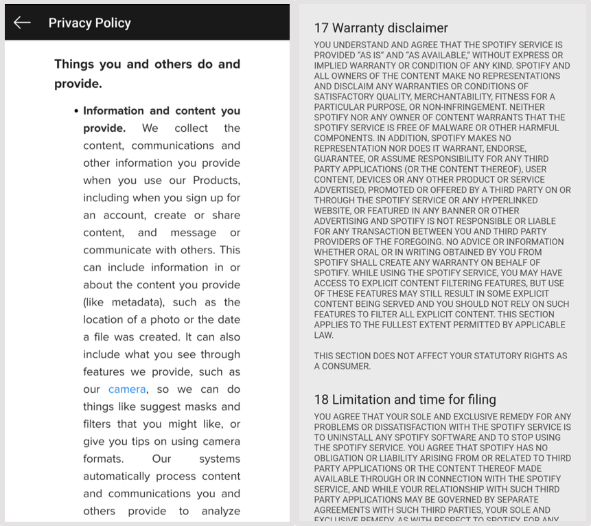 Fear and Loathing in UX Writing: When Users Read Privacy Policies | NIX