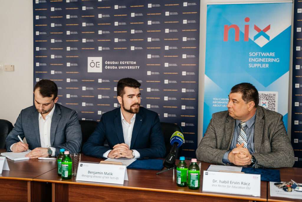 NIX is a new partner of Óbuda University | NIX